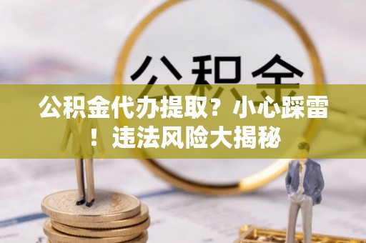 天峨公积金代办提取？小心踩雷！违法风险大揭秘